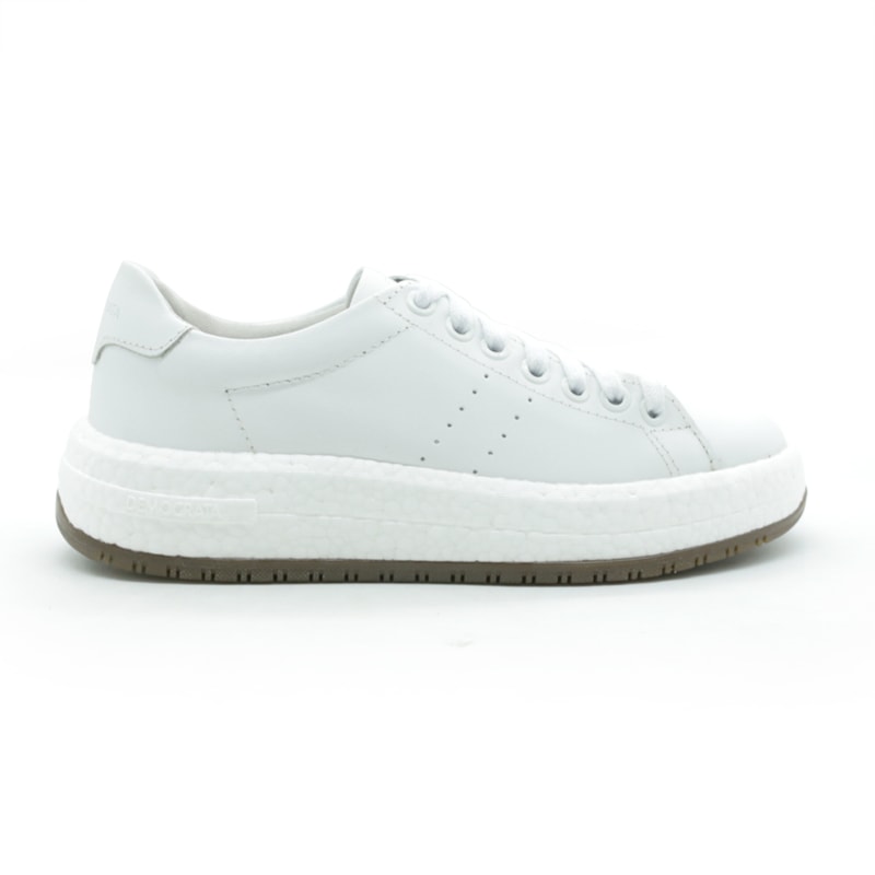FEMININO TENIS CASUAL DEMOCRATA 618101 001 BRANCO