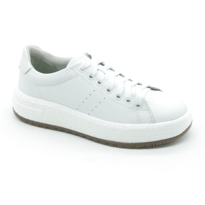 FEMININO TENIS CASUAL DEMOCRATA 618101 001 BRANCO