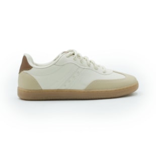 FEMININO TENIS CASUAL FERRETTI  16481 OFF WHITE AMENDOA