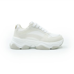 FEMININO TENIS CASUAL FERRETTI  19026 BRANCO OFFWHITE
