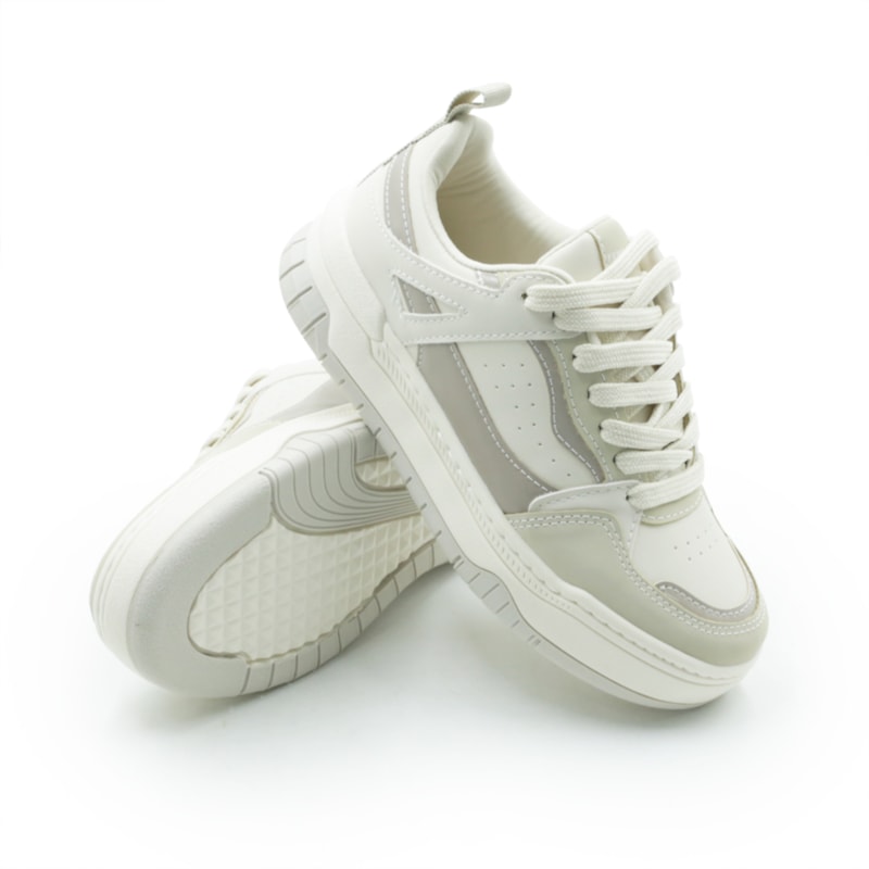 FEMININO TENIS CASUAL FERRETTI 24001 21139OFFCINZAAVEIA