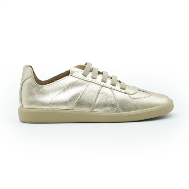 FEMININO TENIS CASUAL FERRETTI MT 112 OURO LIGHT