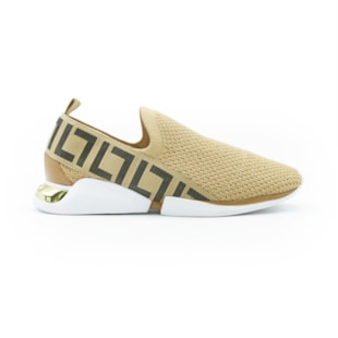 FEMININO TENIS CASUAL LUZ DA LUA 58650400 16 AMENDOA