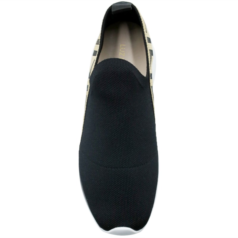 FEMININO TENIS CASUAL LUZ DA LUA 58650400 KNIT PRETO