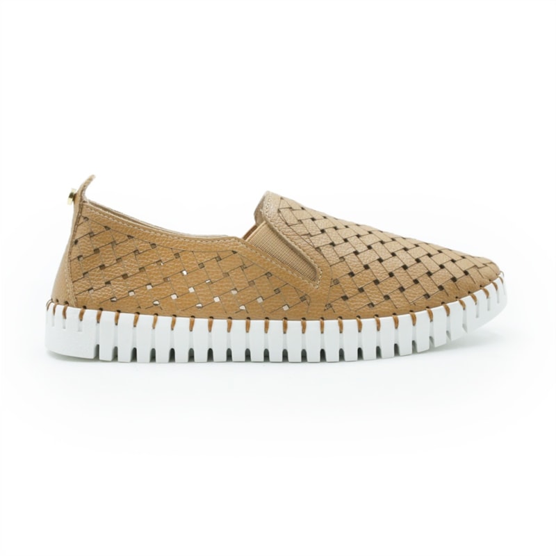 FEMININO TENIS CASUAL LUZ DA LUA  60130024 3 NEW RIDGE AMENDOA