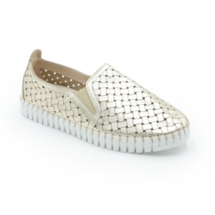 FEMININO TENIS CASUAL LUZ DA LUA  60130024 TOSCANA OURO