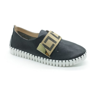 FEMININO TENIS CASUAL LUZ DA LUA 60130025 PRETO