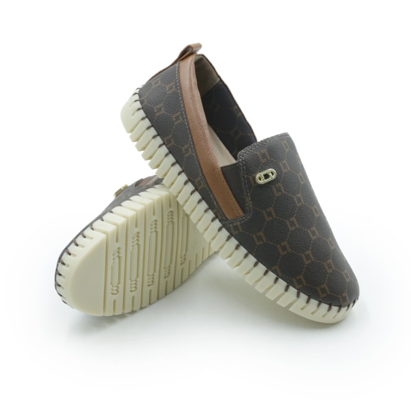FEMININO TENIS CASUAL LUZ DA LUA 60130039 MONOGRAMA