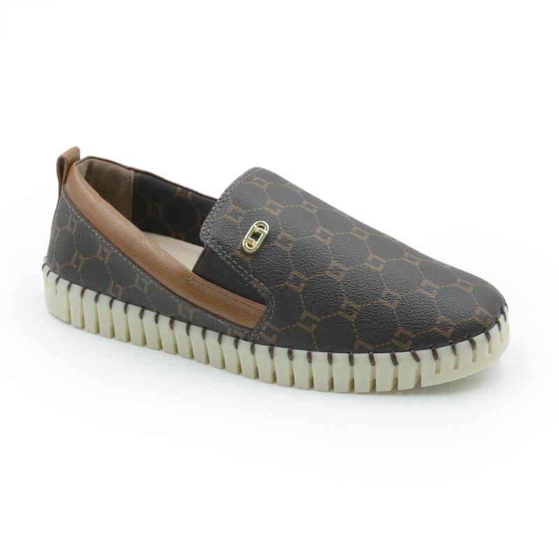 FEMININO TENIS CASUAL LUZ DA LUA 60130039 MONOGRAMA