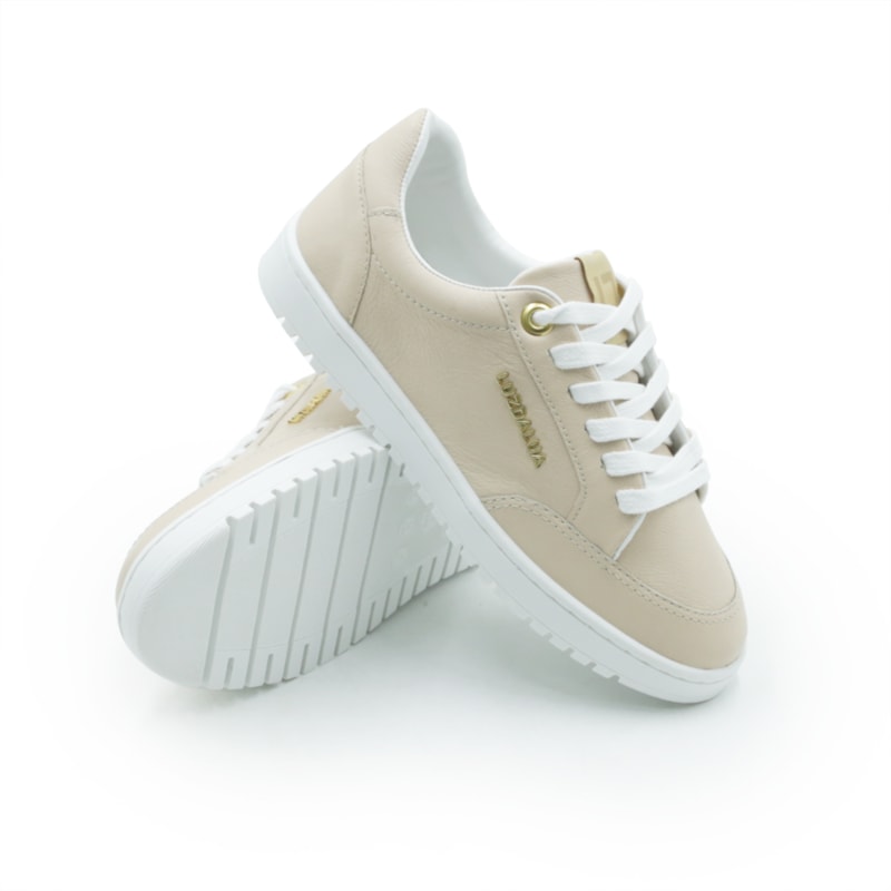 FEMININO TENIS CASUAL LUZ DA LUA  60420010 SAARA BEGE