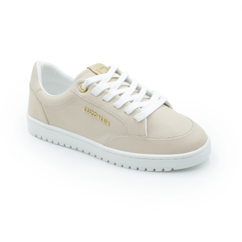 FEMININO TENIS CASUAL LUZ DA LUA  60420010 SAARA BEGE