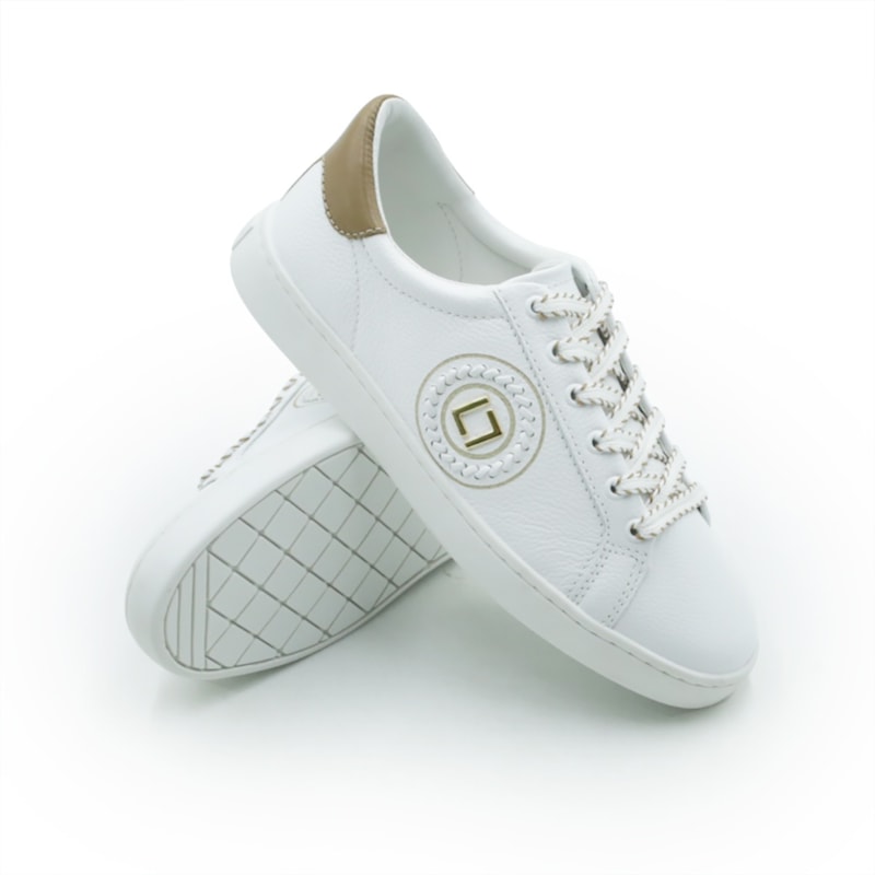 FEMININO TENIS CASUAL LUZ DA LUA 60710014 1 BRANCO