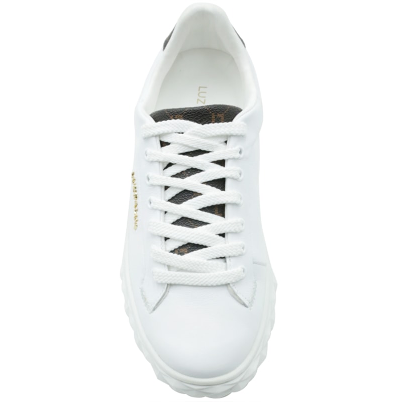 FEMININO TENIS CASUAL LUZ DA LUA  80900003 SAARA/MONOGRAMA BRANCO