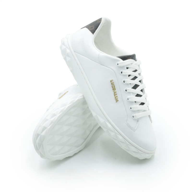 FEMININO TENIS CASUAL LUZ DA LUA  80900003 SAARA/MONOGRAMA BRANCO