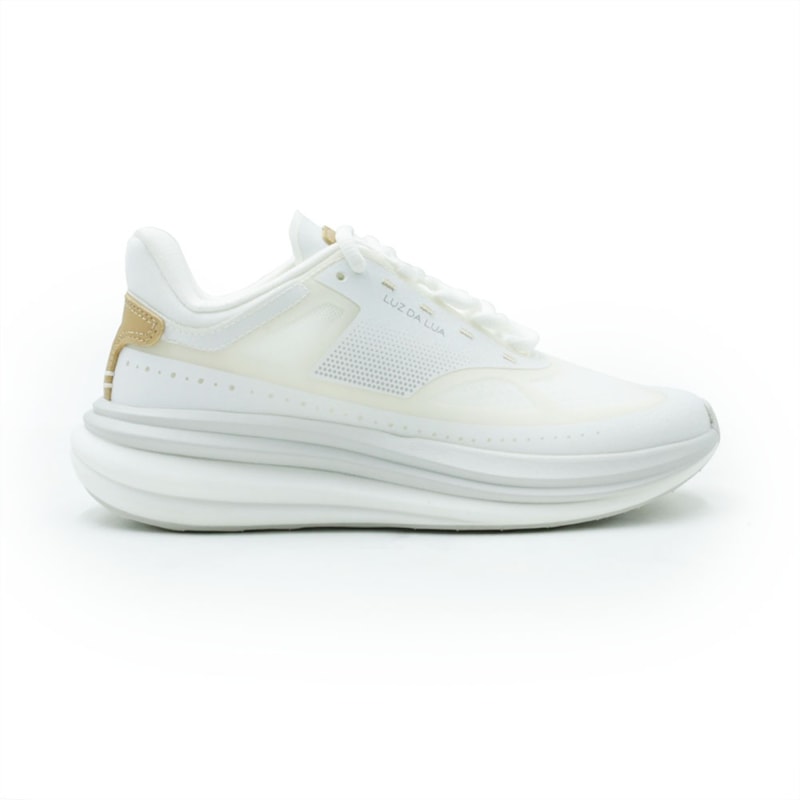 FEMININO TENIS CASUAL LUZ DA LUA  80990001 1 BIANCO