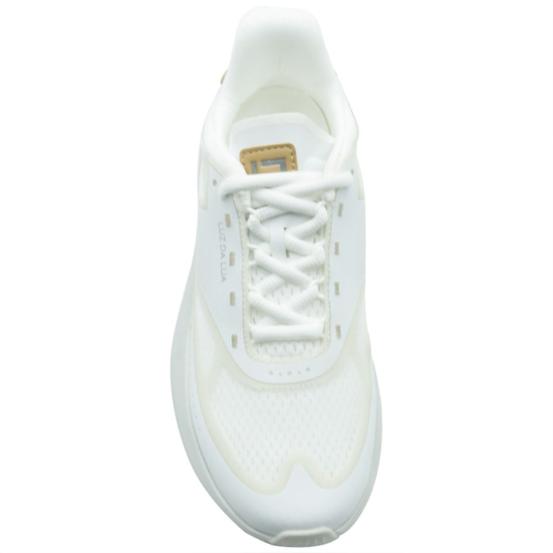 FEMININO TENIS CASUAL LUZ DA LUA 80990001 BIANCO/BUTTER