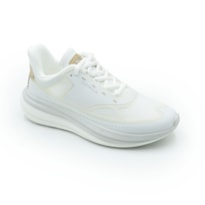 FEMININO TENIS CASUAL LUZ DA LUA 80990001 BIANCO/BUTTER