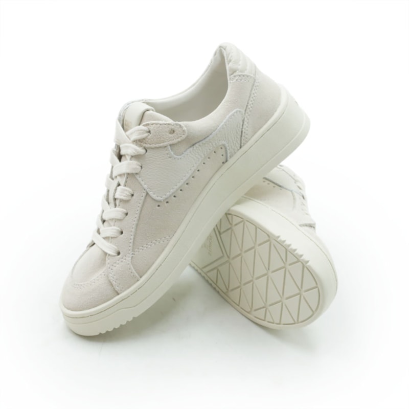 FEMININO TENIS CASUAL SCHUTZ S2172500310003 OFF WHITE/PEARL