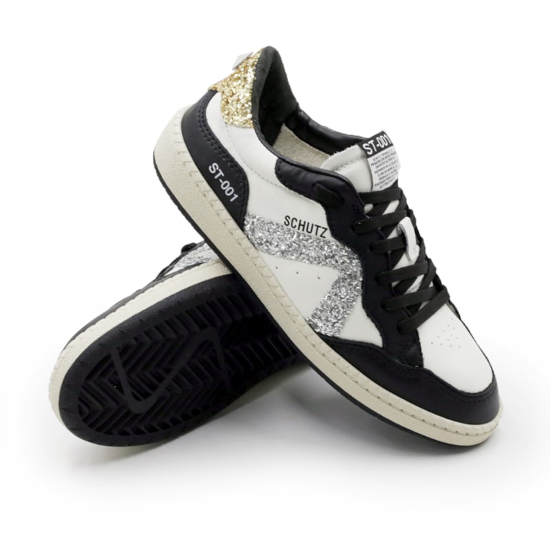 FEMININO TENIS CASUAL SCHUTZ S2185300010082 WHTBLK