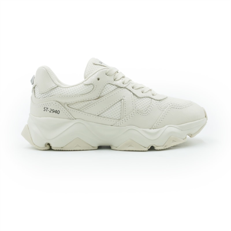 FEMININO TENIS CASUAL SCHUTZ S2191100010039 SUGAR WHITE