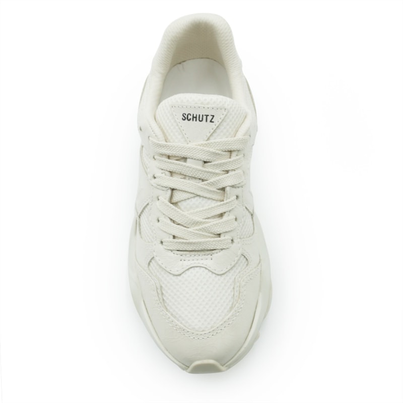 FEMININO TENIS CASUAL SCHUTZ S2191100010039 SUGAR WHITE