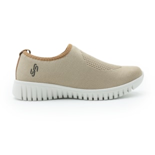 FEMININO TENIS CASUAL USAFLEX AE2208 CAMEL