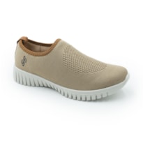 FEMININO TENIS CASUAL USAFLEX AE2208 CAMEL