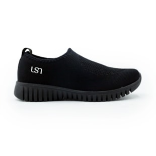 FEMININO TENIS CASUAL USAFLEX  AE2208002 ALL BLACK