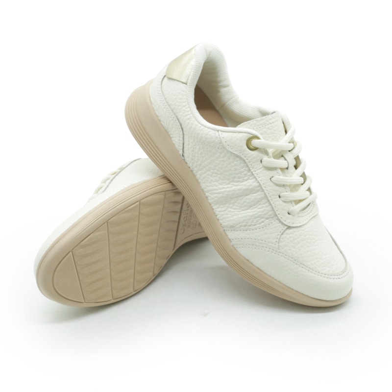 FEMININO TENIS CASUAL USAFLEX AN03003003 MARFIM
