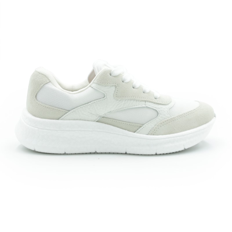 FEMININO TENIS CASUAL USAFLEX AN26002 BRANCO