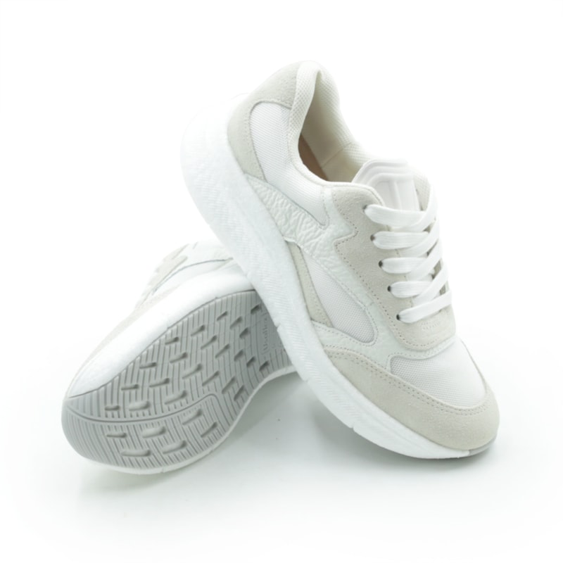FEMININO TENIS CASUAL USAFLEX AN26002 BRANCO