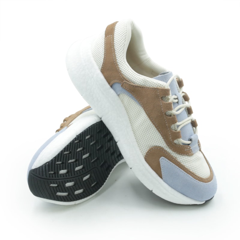 FEMININO TENIS CASUAL USAFLEX AN26004 CAMEL