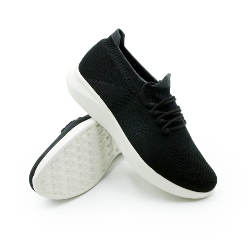 FEMININO TENIS CASUAL USAFLEX  UD03001002 PRETO