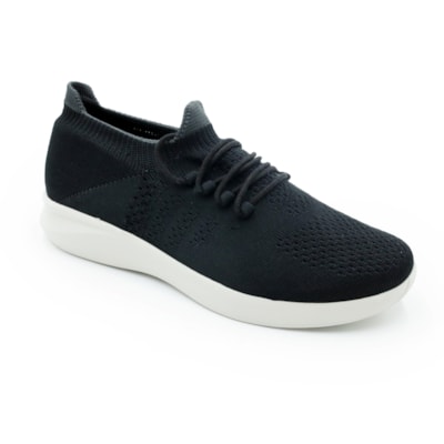 FEMININO TENIS CASUAL USAFLEX  UD03001002 PRETO