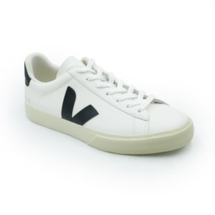 FEMININO TENIS CASUAL VEJA CP0501537 WHITE BLACK