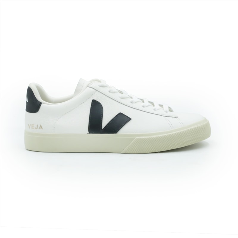FEMININO TENIS CASUAL VEJA CP0501537 WHITE BLACK