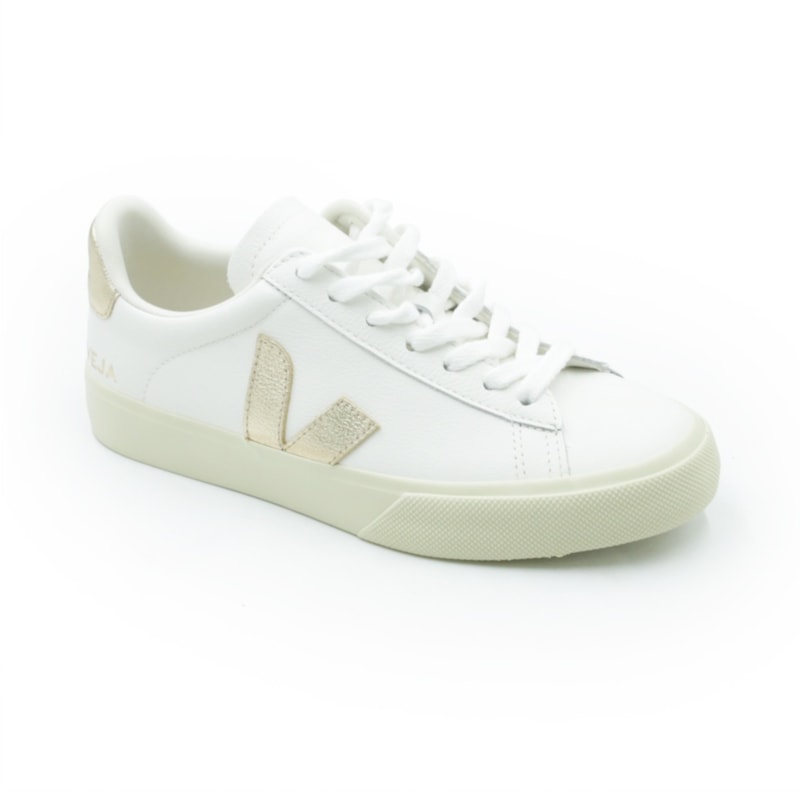 FEMININO TENIS CASUAL VEJA  CP0503495 EXTRA WHITE PLATINE