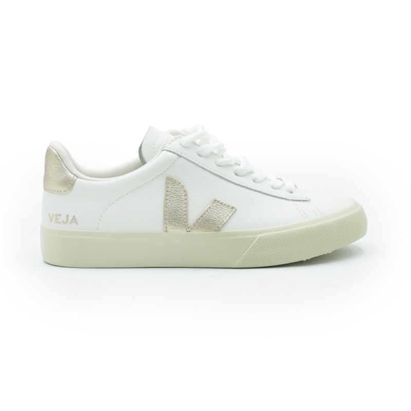 FEMININO TENIS CASUAL VEJA  CP0503495 EXTRA WHITE PLATINE