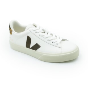 FEMININO TENIS CASUAL VEJA CP0522367 WHITE CAMEL WILD COUNTRY