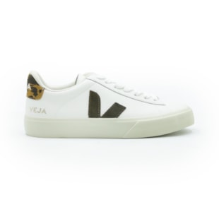 FEMININO TENIS CASUAL VEJA CP0522367 WHITE CAMEL WILD COUNTRY