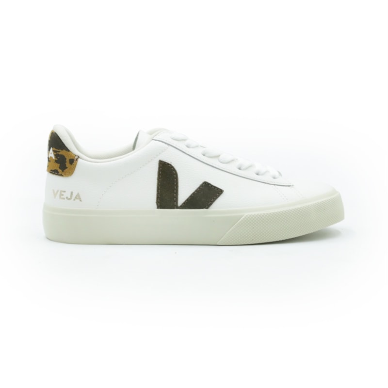 FEMININO TENIS CASUAL VEJA CP0522367 WHITE CAMEL WILD COUNTRY
