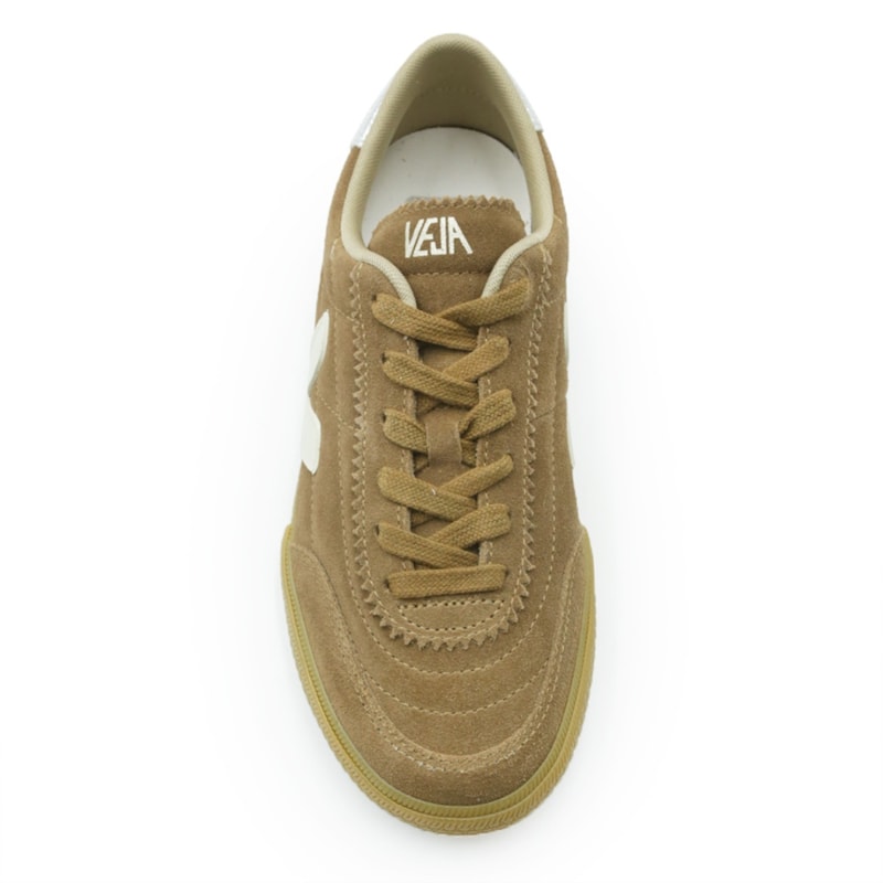 FEMININO TENIS CASUAL VEJA FU0321834 BROWN PIERRE SILVER