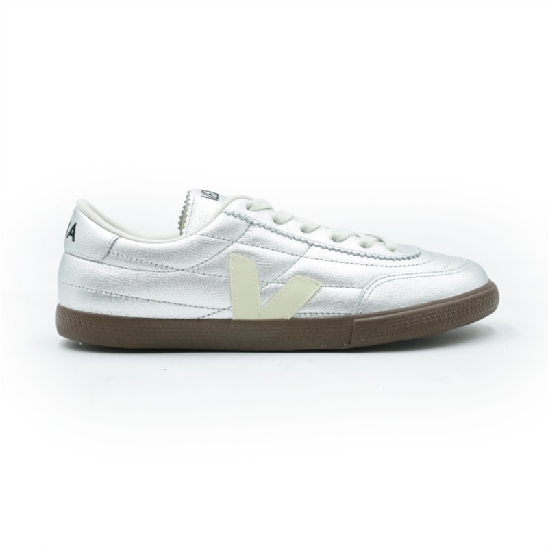 FEMININO TENIS CASUAL VEJA FU2020893 SILVER PIERRE BARK