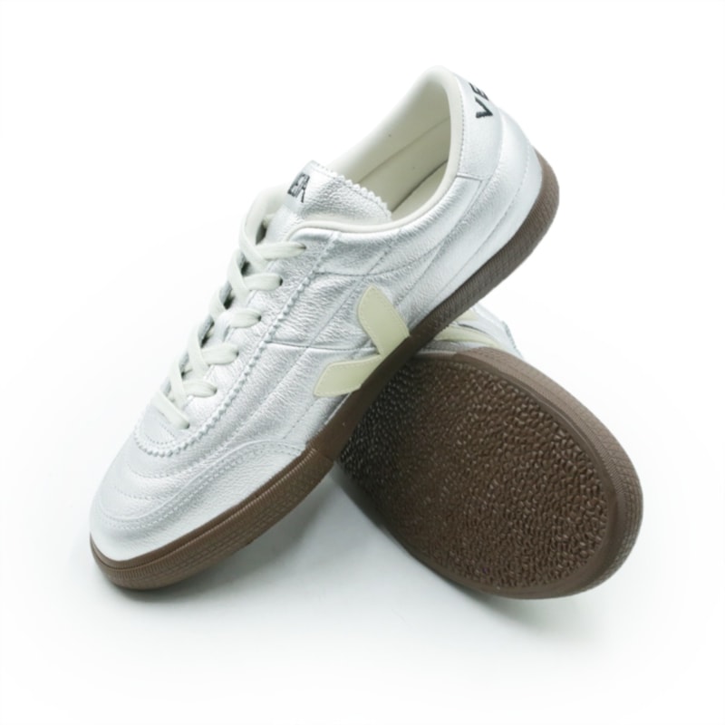 FEMININO TENIS CASUAL VEJA FU2020893 SILVER PIERRE BARK