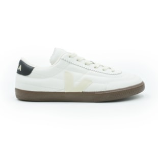 FEMININO TENIS CASUAL VEJA FU2020896 WHITE BLACK BARK