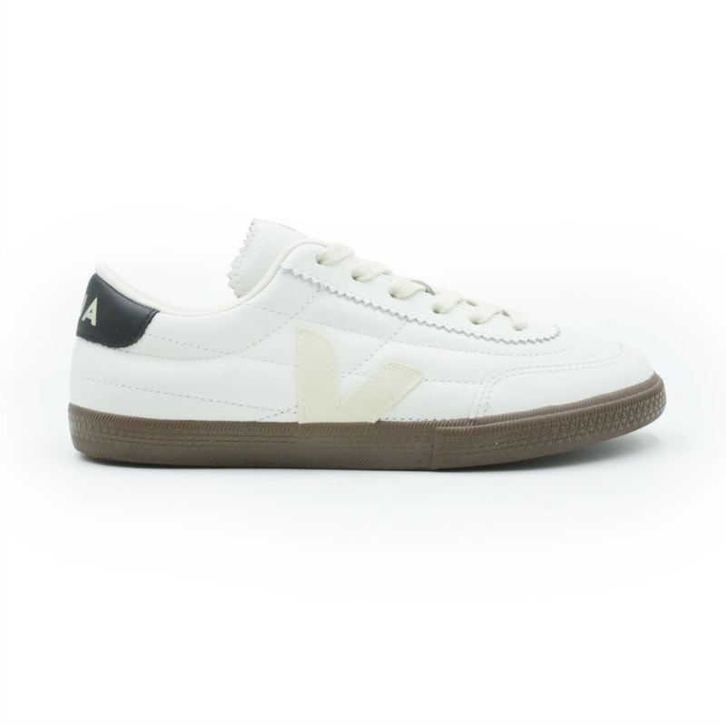 FEMININO TENIS CASUAL VEJA FU2020896 WHITE BLACK BARK