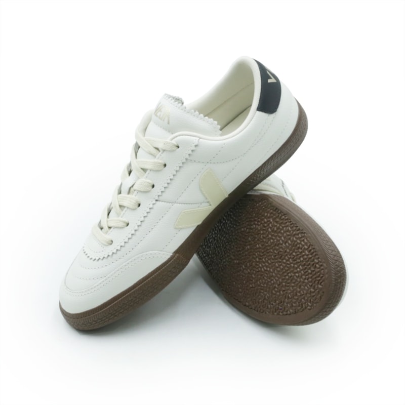FEMININO TENIS CASUAL VEJA FU2020896 WHITE BLACK BARK