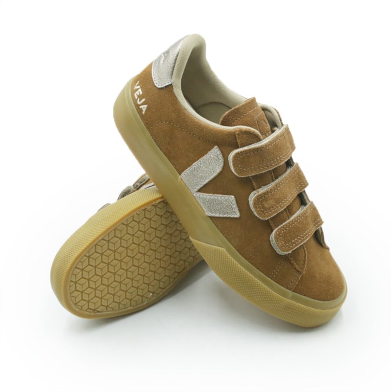 FEMININO TENIS CASUAL VEJA RC0321814 COGNAC BRONZE NATURAL