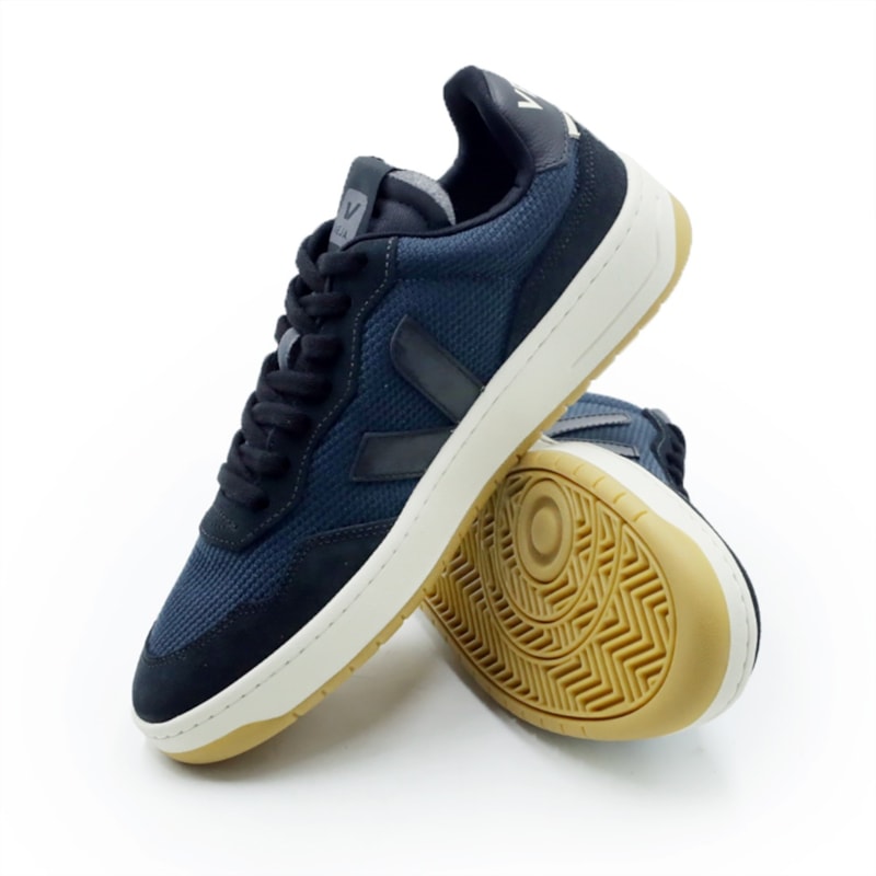 FEMININO TENIS CASUAL VEJA  VD1721732 NAUTICO BLACK