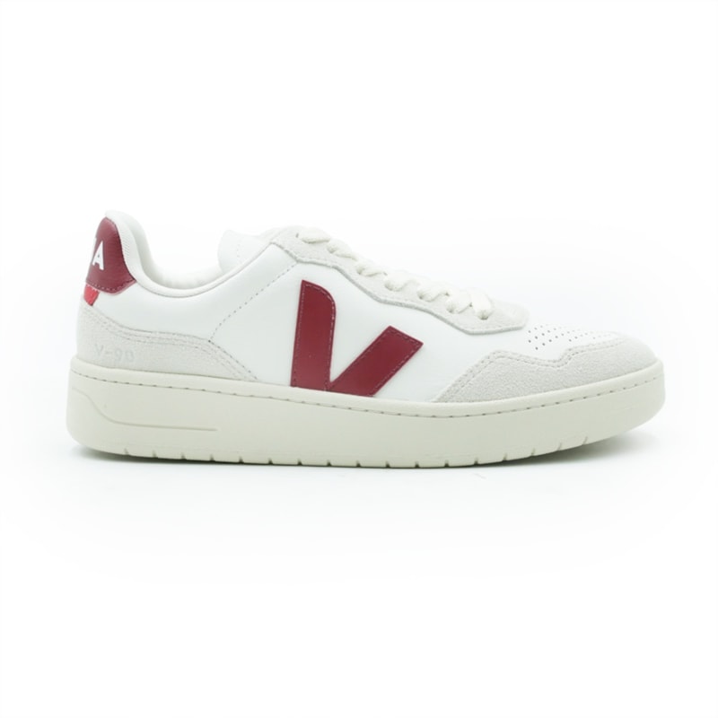 FEMININO TENIS CASUAL VEJA VD2021723 WHITE MARSALA NATURAL